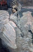 Mikhail Vrubel Swan princess. painting